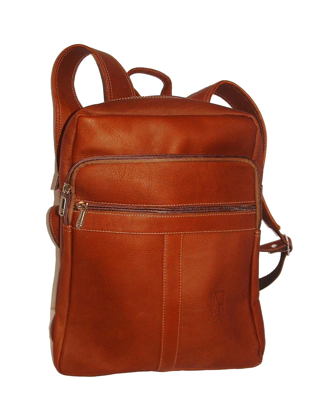 Handmade Tan Leather Backpack