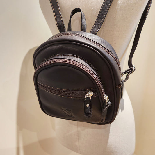 Dark Brown Leather Purse