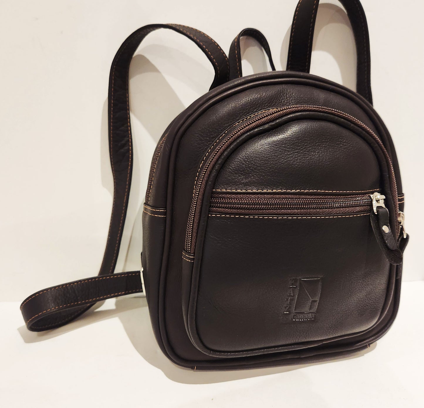 Dark Brown Leather Purse