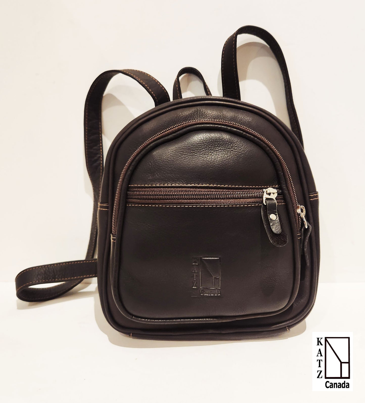 Dark Brown Leather Purse