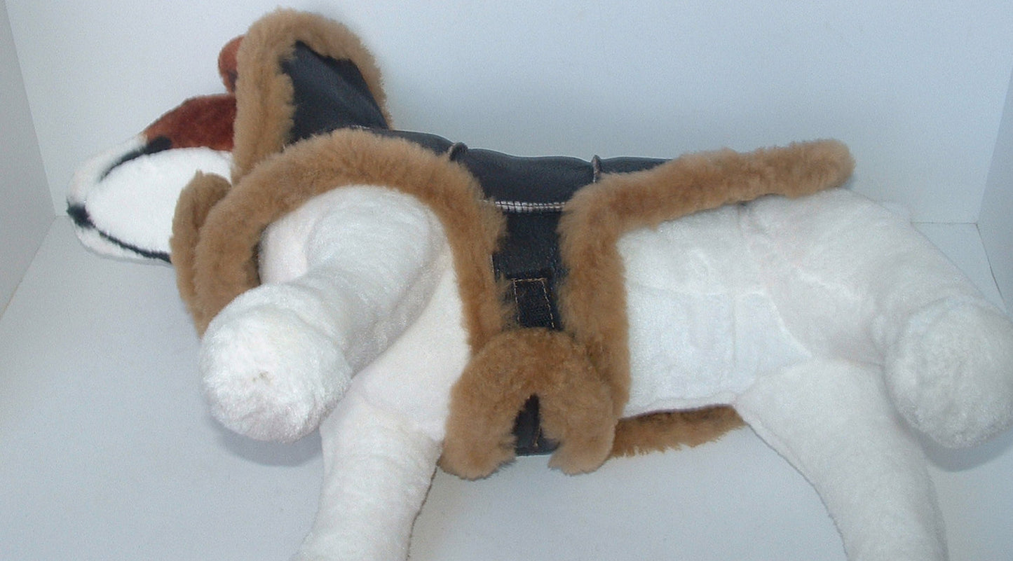 Handmade Sheepskin Dog Coat