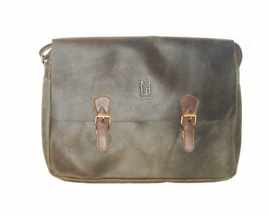 Laptop Leather Shoulder Bag