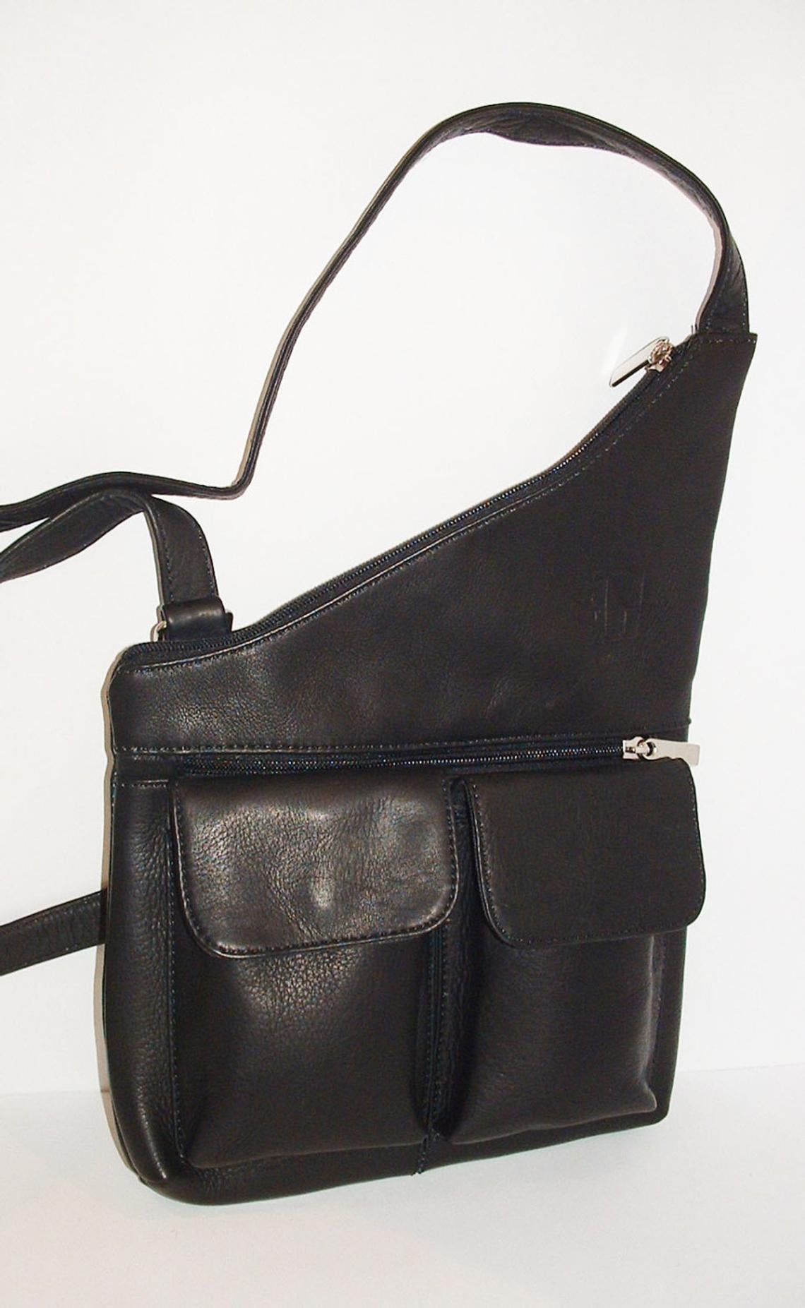 Leather Messenger Bag