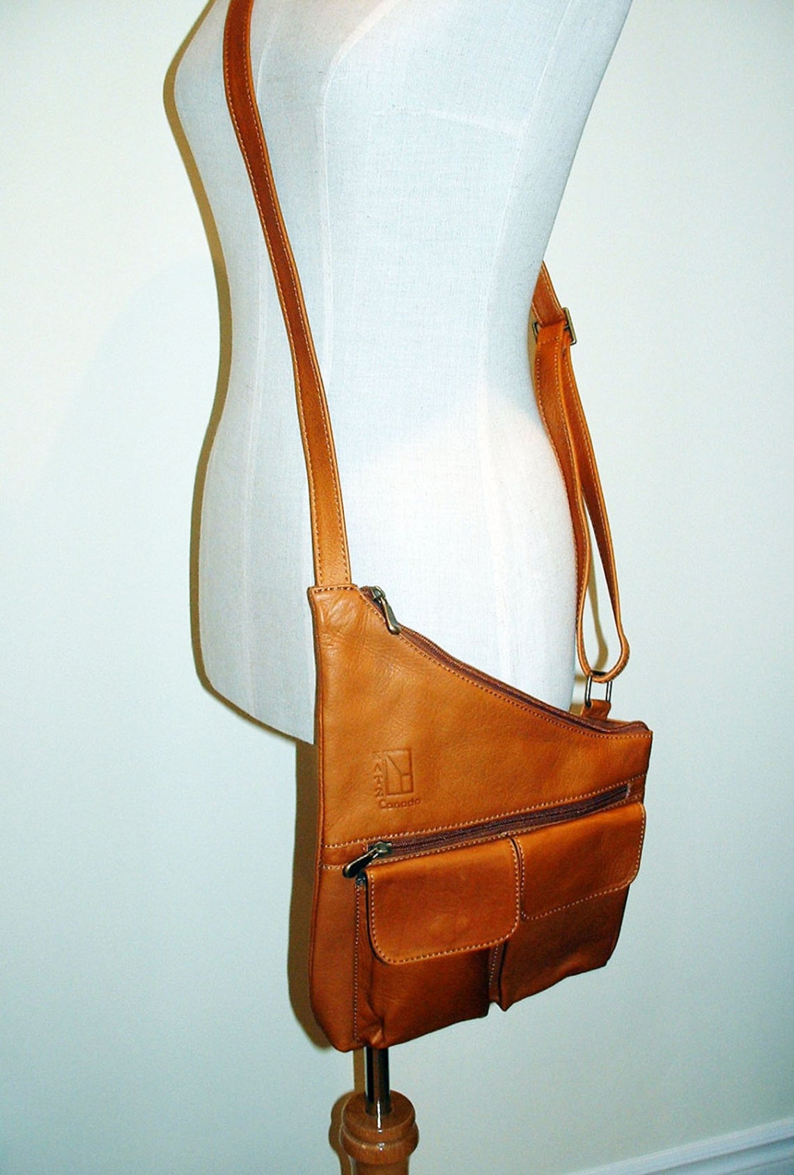 Genuine Leather Messenger Bag