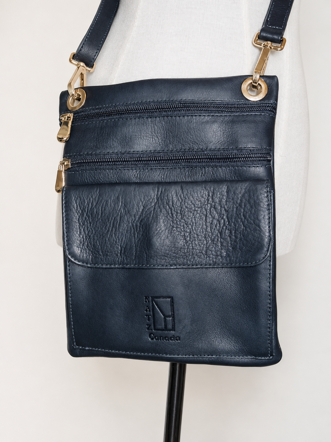 Black Leather Handbag