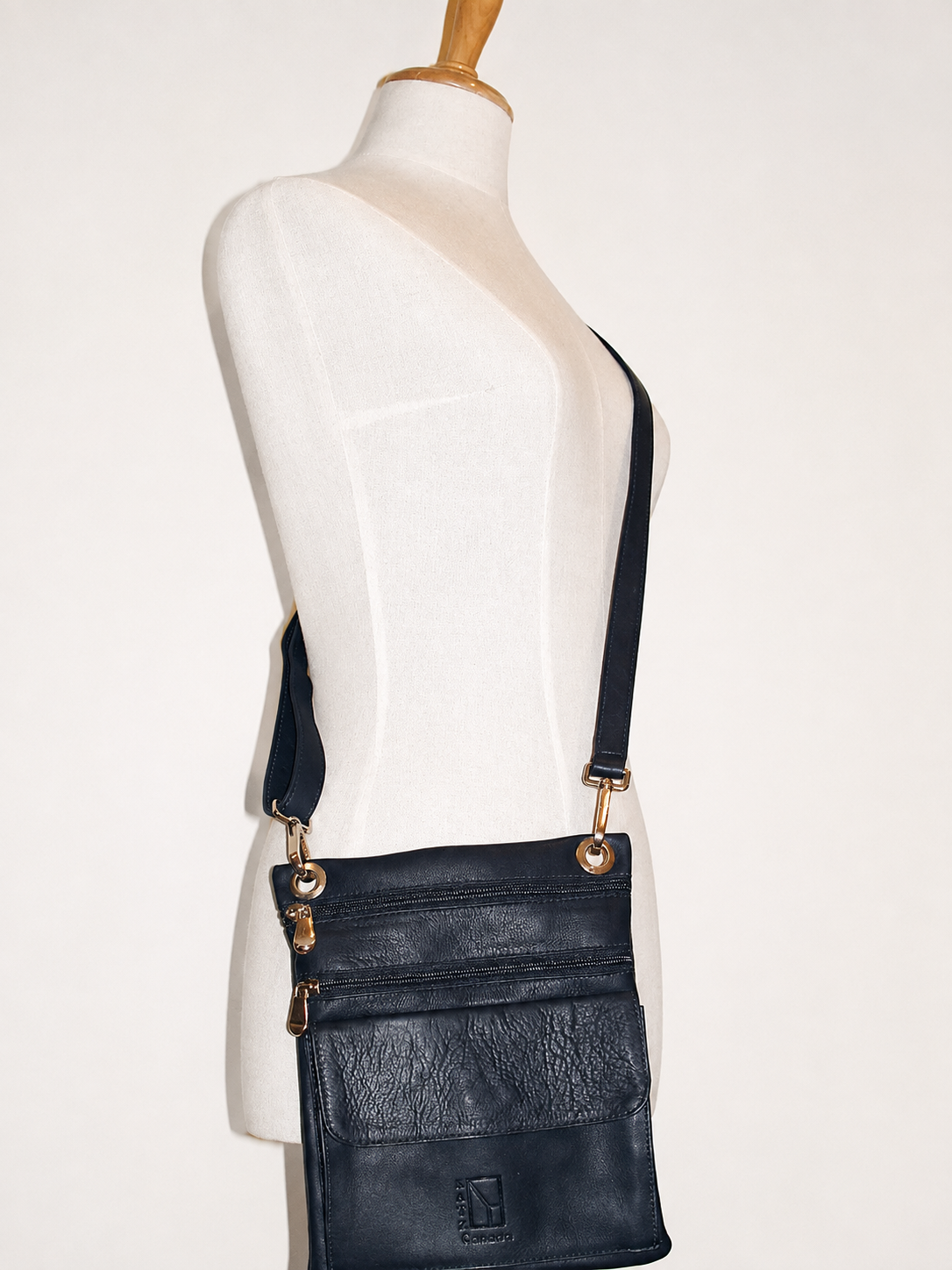 Black Leather Handbag