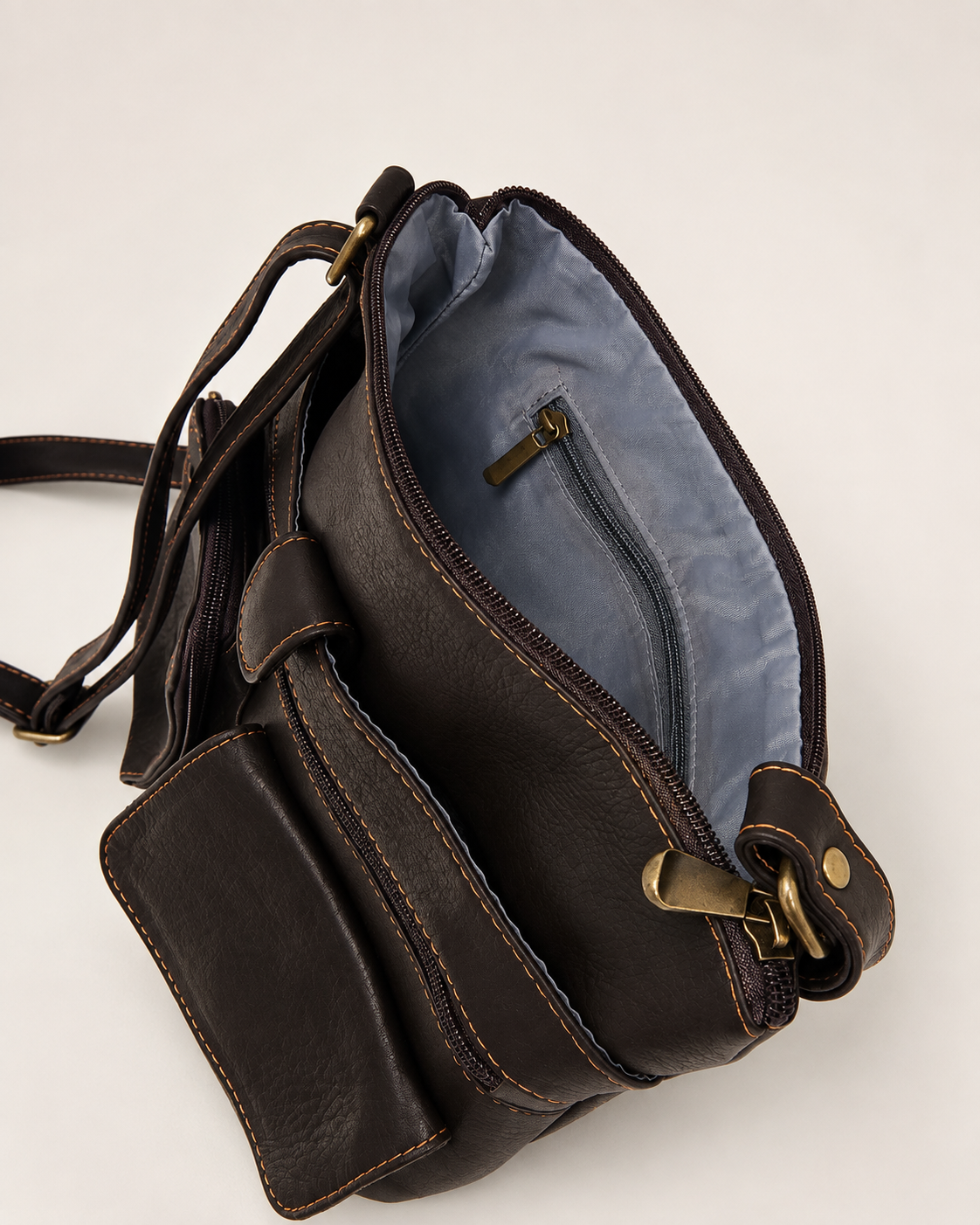 Leather Handbag Satchel