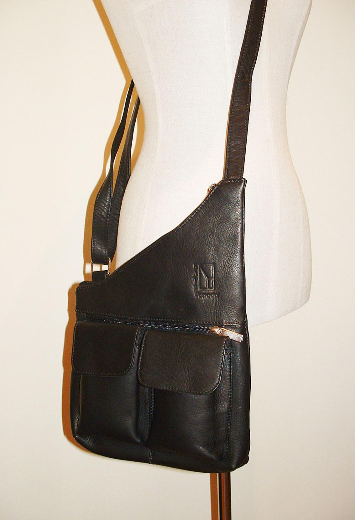 Leather Messenger Bag