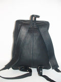 Genuine Leather Backpack, SUPER LIGHT and SOFT, Unisex , color Black, Handmade by Ben Katz Free Shipping to United States and Canada.