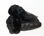 Warm Black Sheepskin shearling Mittens